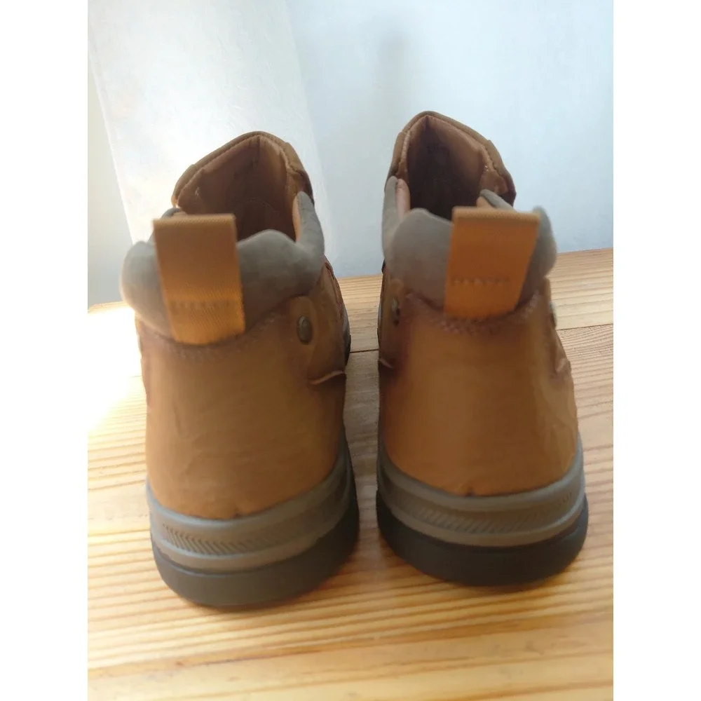 New Mostelo Shoes Men US 12, EUR 47 Hiking Comfort Outdoor Brown/Aged Tan